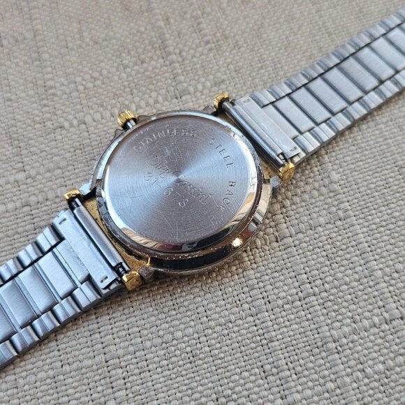 Oleg Cassini Wristwatch Quartz Dual Tone Analog Unisex Wrist Watch Japan Movt - Picture 12 of 12